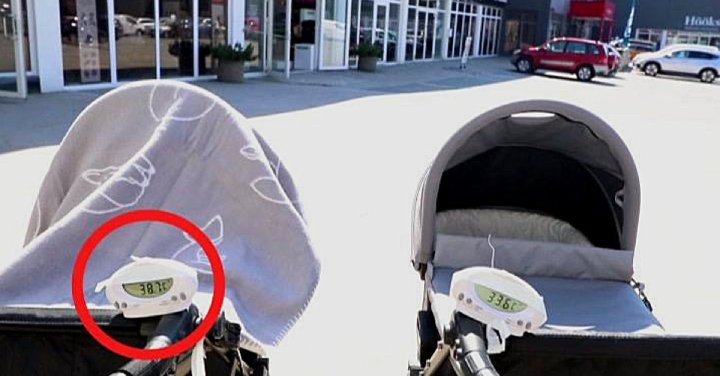 test-poussettes-chaleur-couverture-thermometre-une